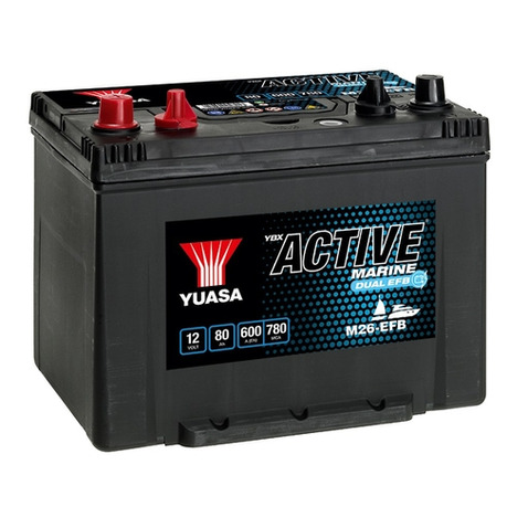 12V 80Ah 600A M26-EFB