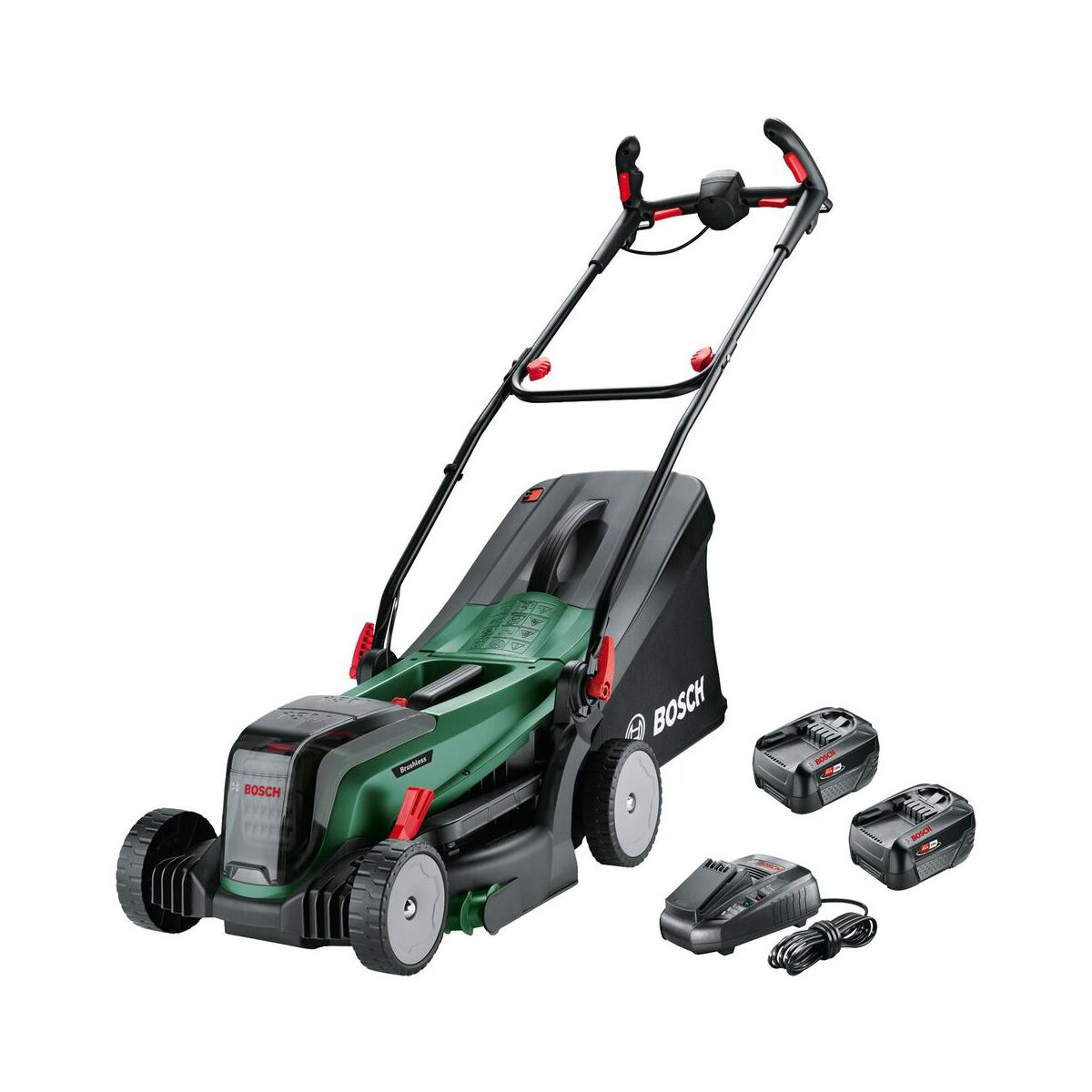 Bosch Kosiarka akumulatorowa 2x18V 4Ah 37cm