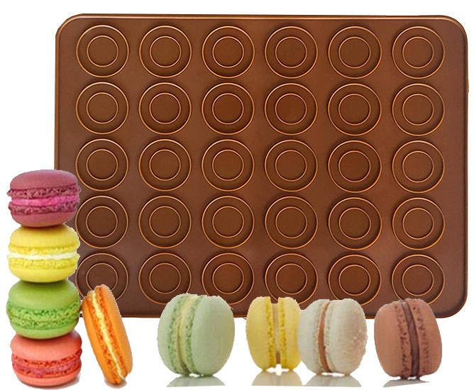 Forma silikonowa do ciasteczek makaroników duża