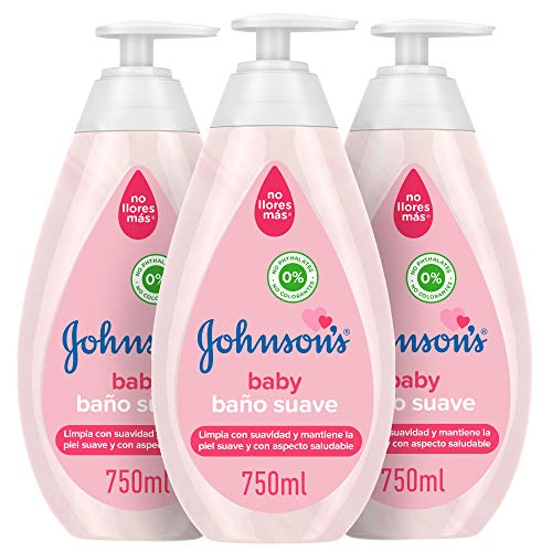 Johnson's Baby Miękkie i delikatne mydło w płynie do codziennego użytku dla wrażliwej skóry - 3 x 750 ml