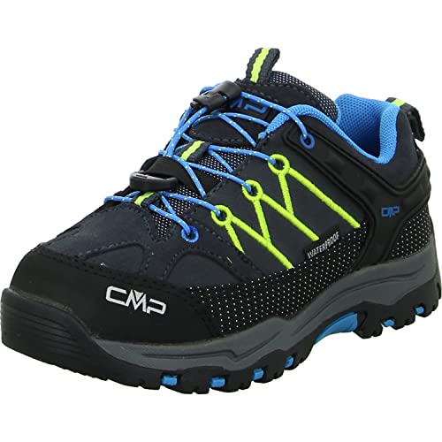 CMP Kids Rigel Low Trekking Shoes WP buty trekkingowe i trekkingowe dla dzieci, Fluorescencyjny żółty, 36 EU