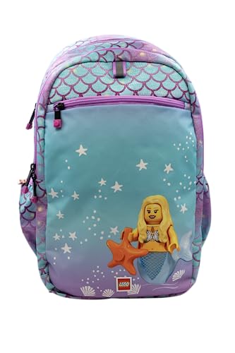 LEGO® Sirena Plecak Szkoła Super Lekki 28L SMU Urban backpack - Niebieski i liliowy, Niebieski I Liliowy, 28L