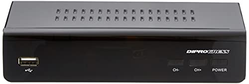 Diprogress DVB-T2 Hevc H265 10 bit dekoder z uniwersalnym pilotem zdalnego sterowania 2 w 1 Dpt203HD