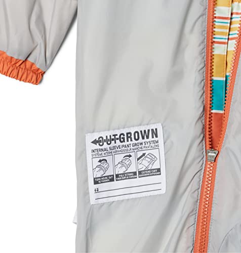 Columbia Critter Jitters kurtka Desert Orange Danby Stripe, Dsrt Orng 0 miesięcy
