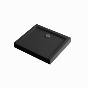 EXCELLENT BREX.1403.090.080.BLC Forma ComX brodzik prost.90x80 str.czarn