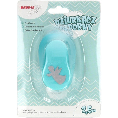 BREWIS Dziurkacz ozdobny 2.5cm Aniołek D25-36