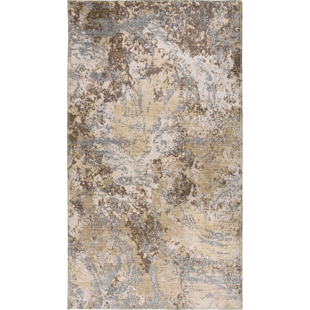 Jasnoniebieski/jasnobrązowy dywan odpowiedni do prania 160x230 cm Sandstorm – Vitaus