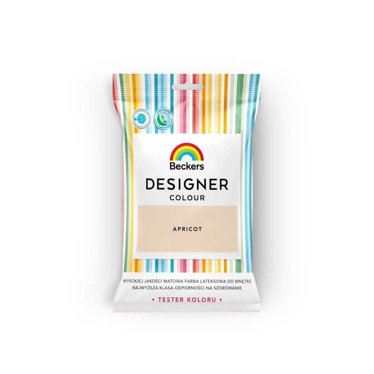 Beckers Tester farby DESIGNER COLOUR Apricot