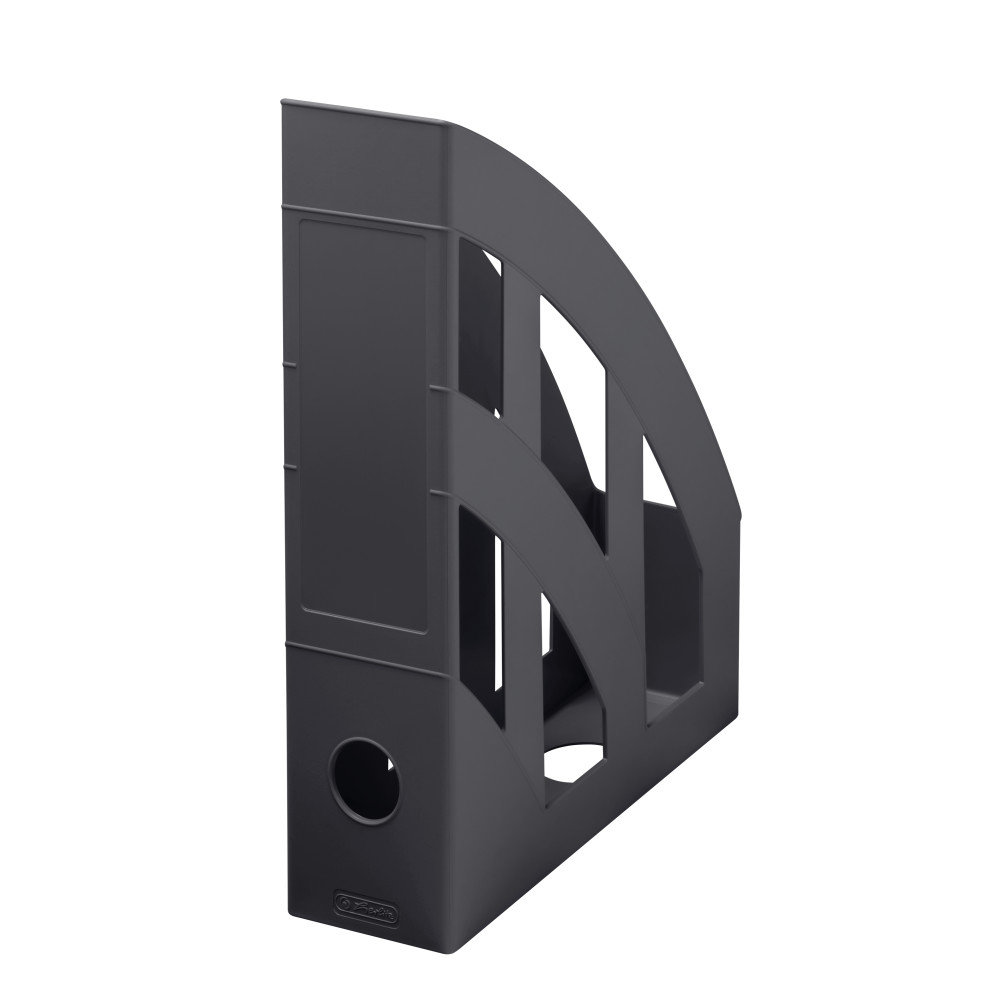 Herlitz 50033980 półka na dokumenty Plastik Antracyt, Magazine file
