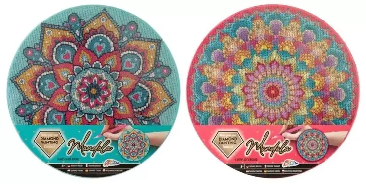 Mozaika diamentowa Mandala Canvas 30cm - Icom