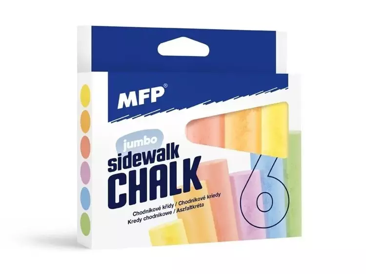 MFP Kreda chodnikowa owalna  6 kolorów