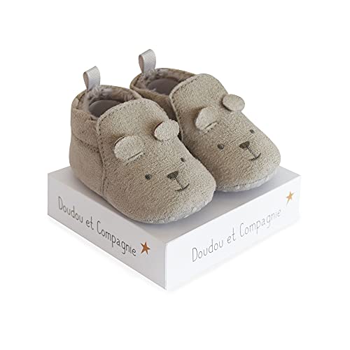 Doudou et Compagnie Buty dziecięce, szare, 6 sztuk