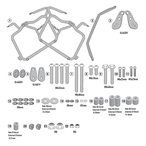 Bagażnik na walizkę boczną do walizki Monokey