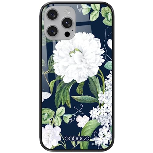 ERT GROUP etui na telefon Apple Iphone 13, case oryginalny i oficjalnie licencjonowany przez Babaco, wzór Flowers 031, wykonany z hartowanego szkła, etui ochronne
