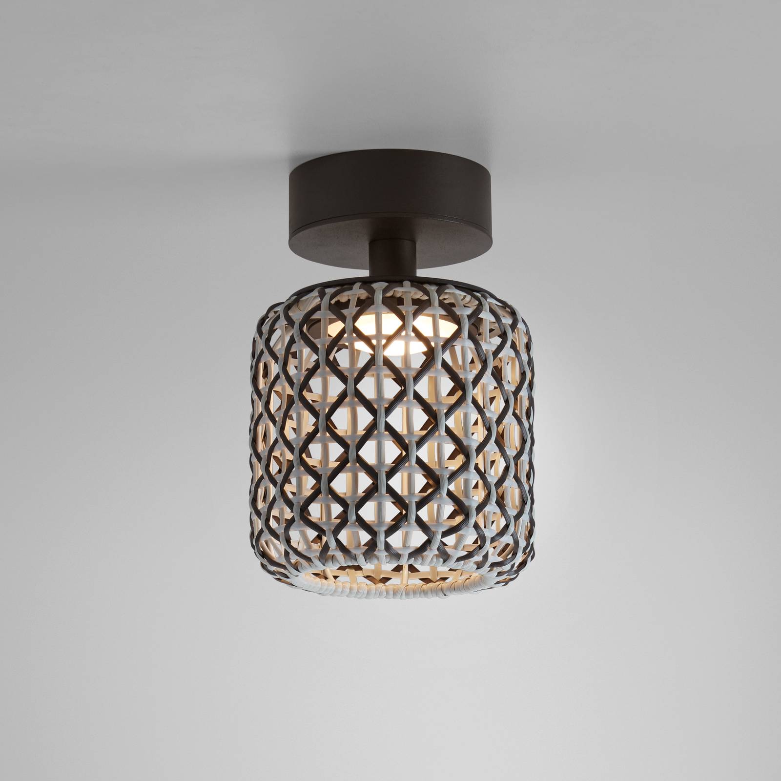 Bover Nans PF/16 lampa sufitowa LED brązowa