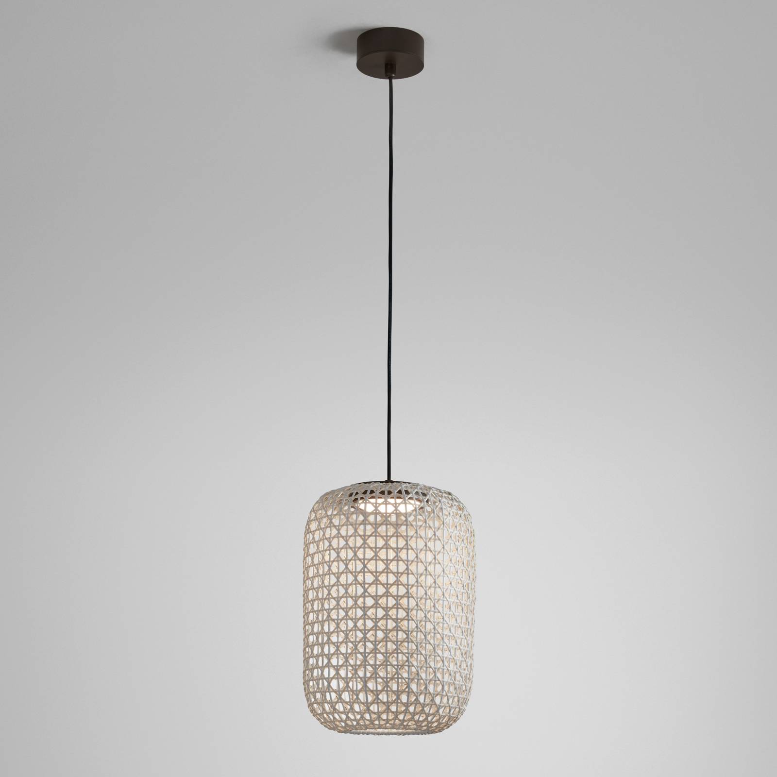 Lampa wisząca zewnętrzna Bover Nans S/31.2 LED, beżowa