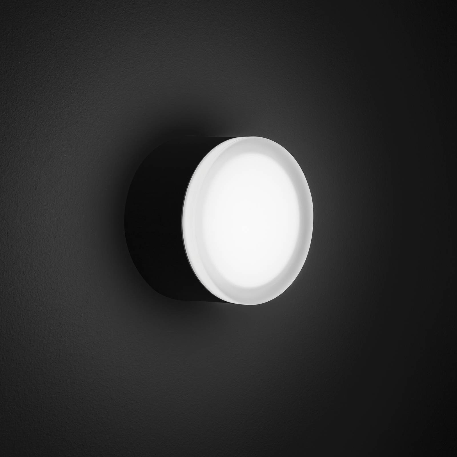 LCD Lampa sufitowa LED 1420 zewnętrzna, grafit Ø 13 cm