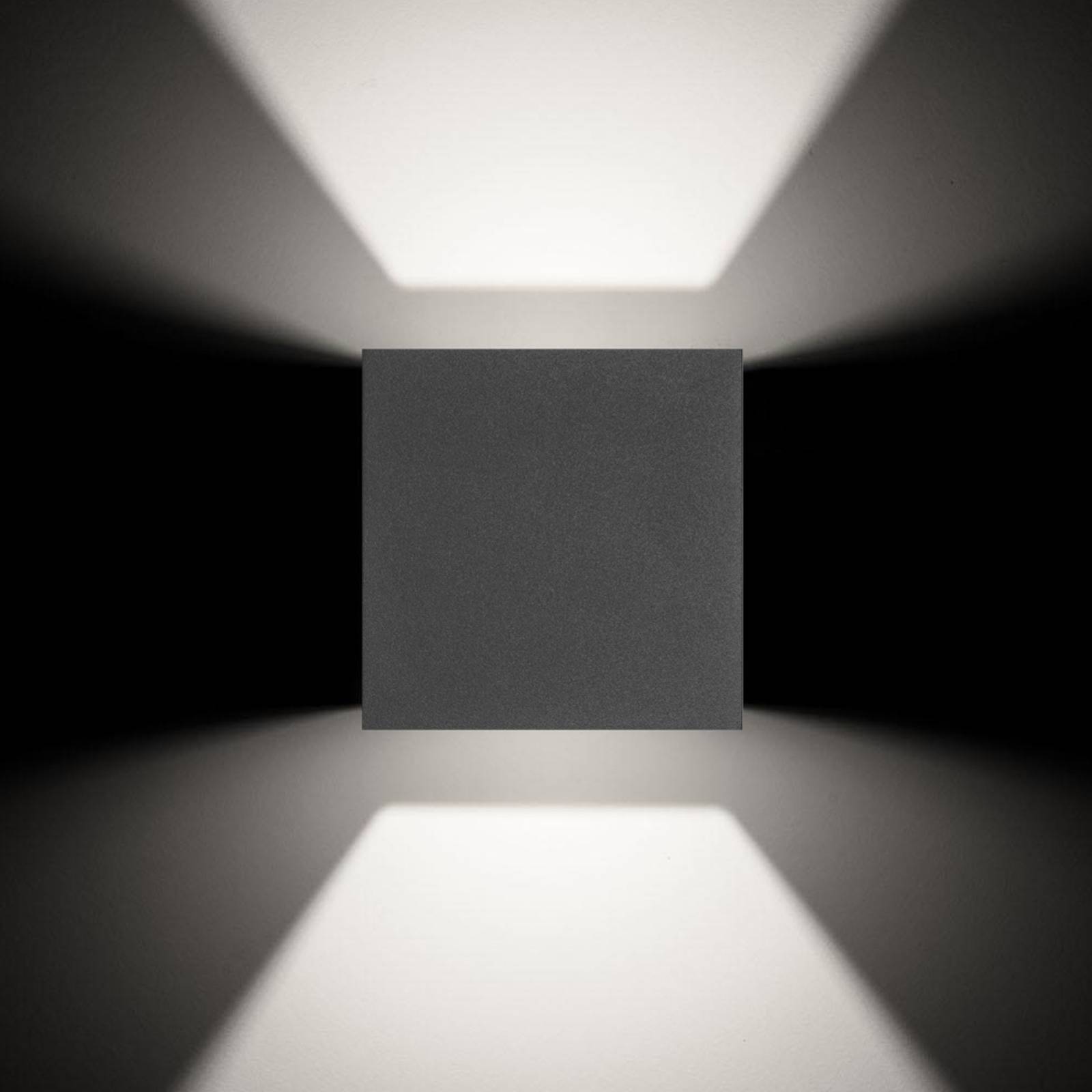 LCD Reflektor zewnętrzny LED 5080 up/down grafit
