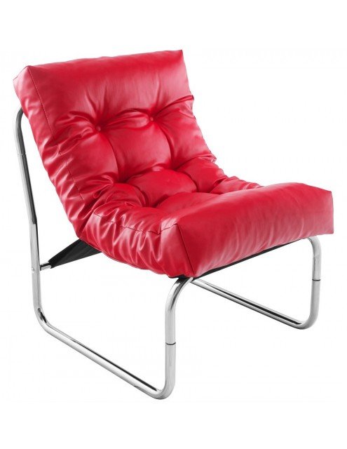 Fotel BOUDOIR - Czerwony