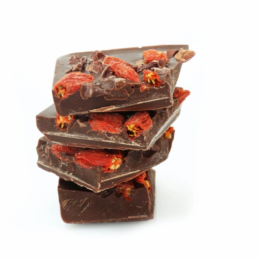 Czekolada z jagodami goji - 500g