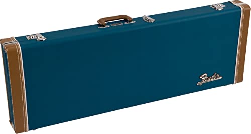 Fender Drewniane etui z serii Classic - Strat®/Tele®, Lake Placid Blue