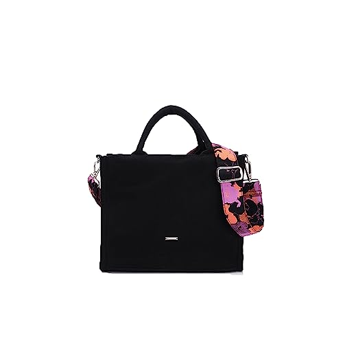 Ecoright damska torba na ramię I torebka damska, Night Bloom