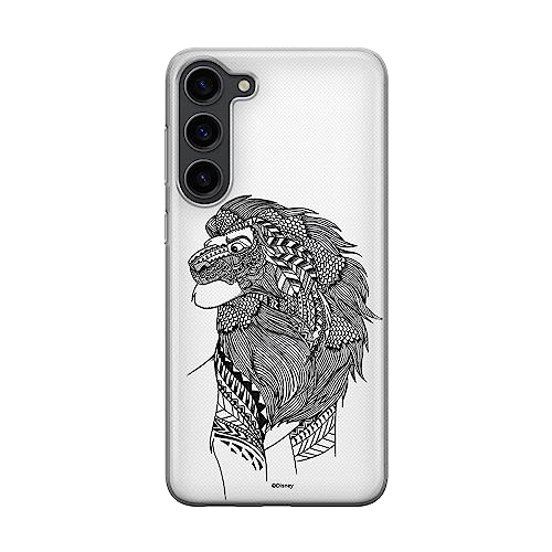 ERT GROUP etui na telefon Samsung S23 PLUS, case oryginalny i oficjalnie licencjonowany przez Disney, wzór Simba & Friends 006, optymalnie dopasowane, plecki z TPU