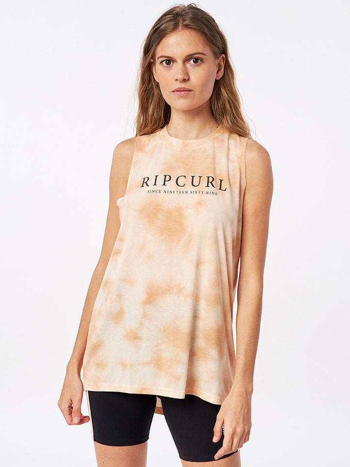 Rip Curl Top w kolorze beżowym