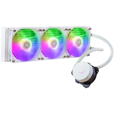 COOLER MASTER CHŁODZENIE WODNE CPU MASTERLIQUID 360L CORE ARGB BIAŁE MLW-D36M-A18PZ-RW