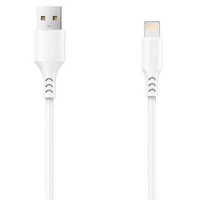 Kabel USB - Lightning SETTY New 2A 3 m Biały
