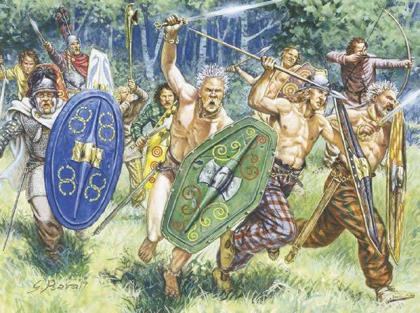 Italeri 6022 GAUL WARRIORS