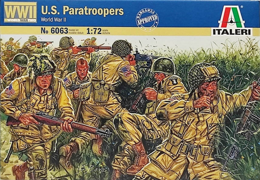 Italeri U.S. Paratroopers MI-6063