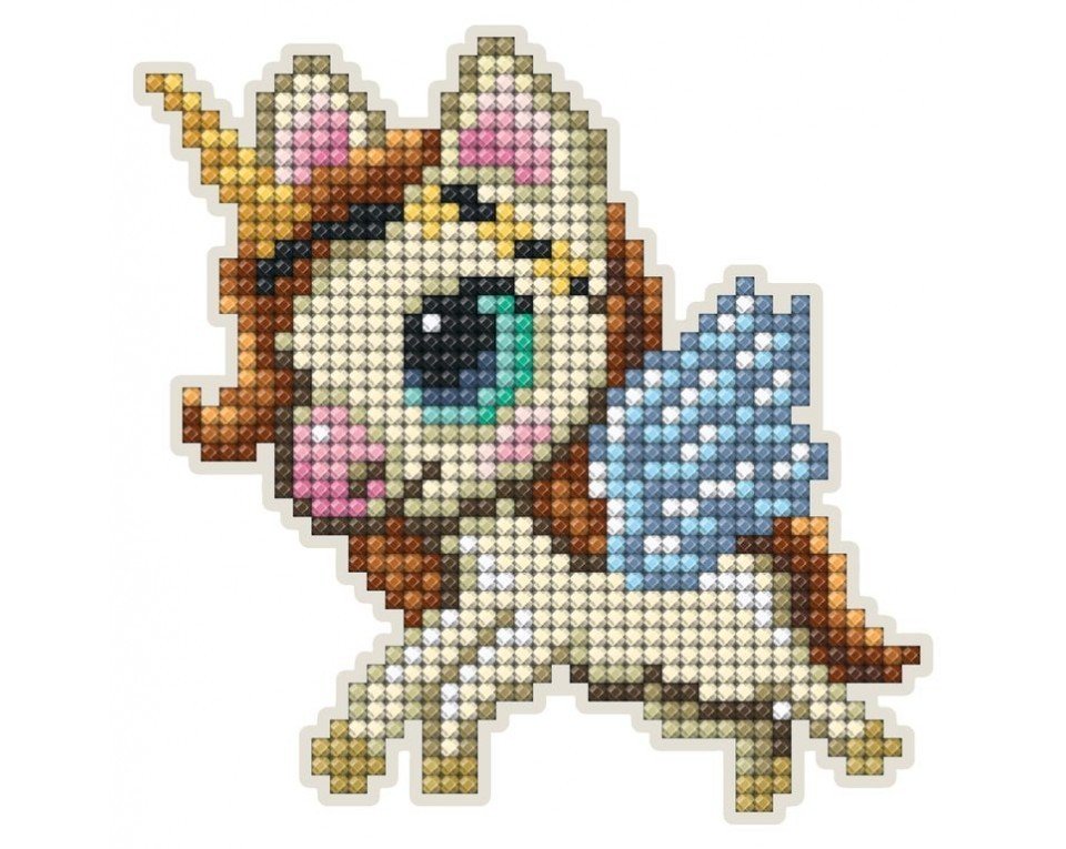 Diamentowa mozaika z magnes jednorożec 5