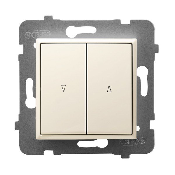 Ospel Łącznik żaluzjowy Ecru Aria - ŁP-7U/m/27