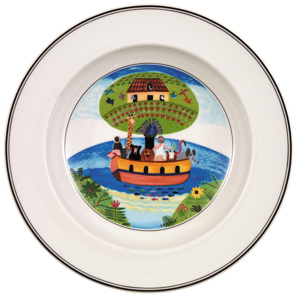Villeroy & Boch Design Naif Talerz głęboki Arka Noego średnica: 21 cm (10-2337-2703)