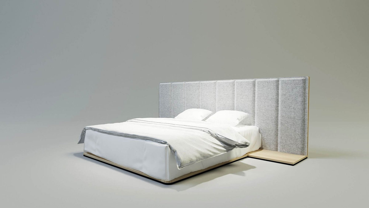 Łóżko Diuna buk 140x200 / Gomez Design