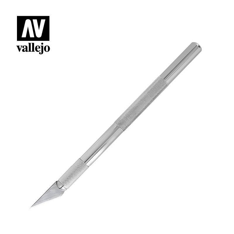 Vallejo Nóż modelarski Nr. 1 z ostrzem #11 precyzyjnym Vallejo T06006