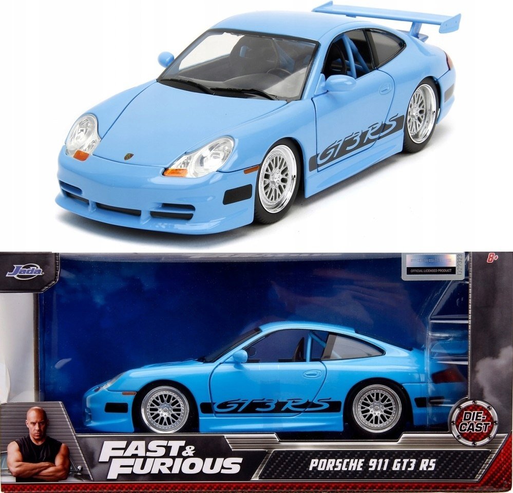 Porsche 911 GT3 Fast&Furious 5 O'Conner JADA 1:24