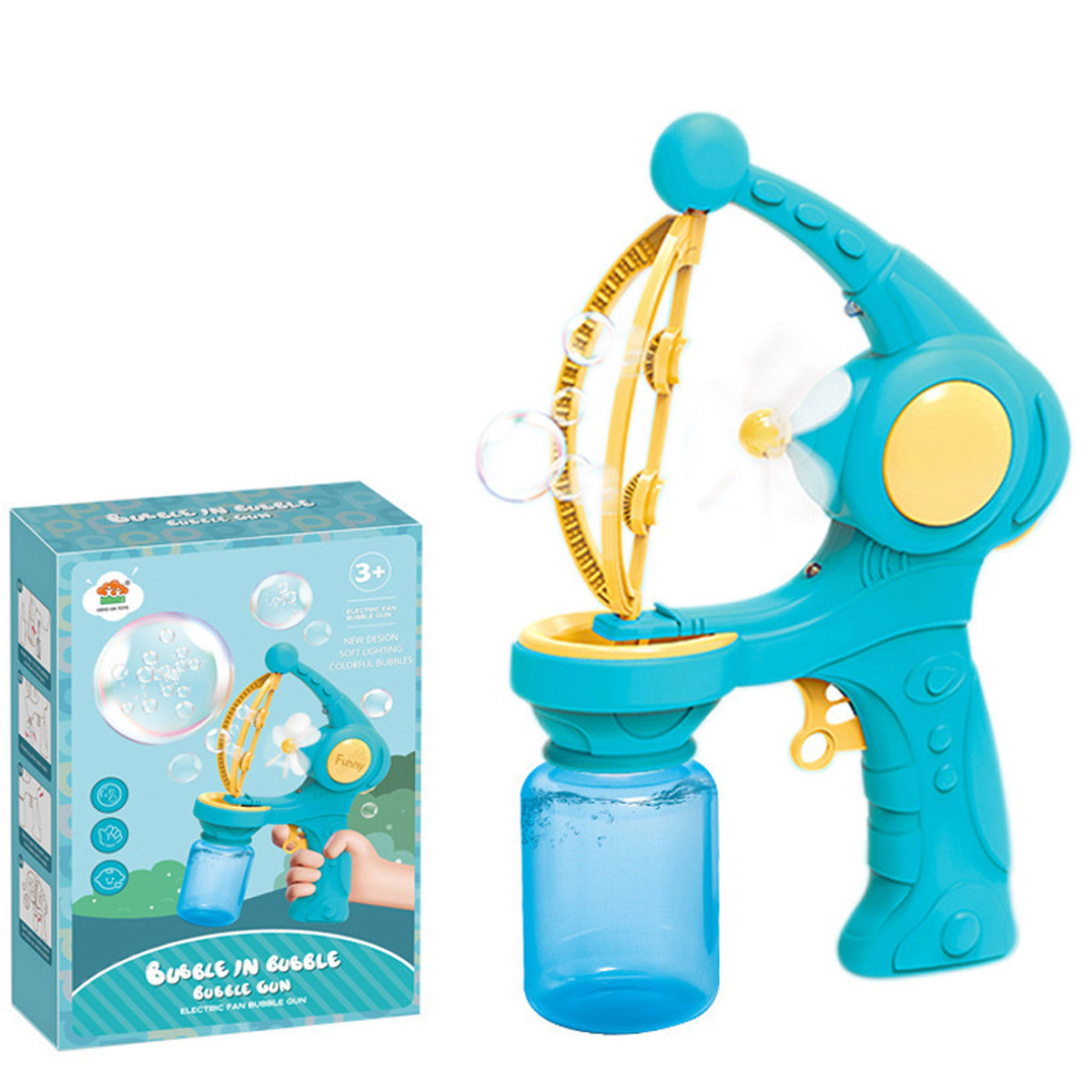 Pistolet Na Bańki Maszyna Automat Do Baniek Płyn