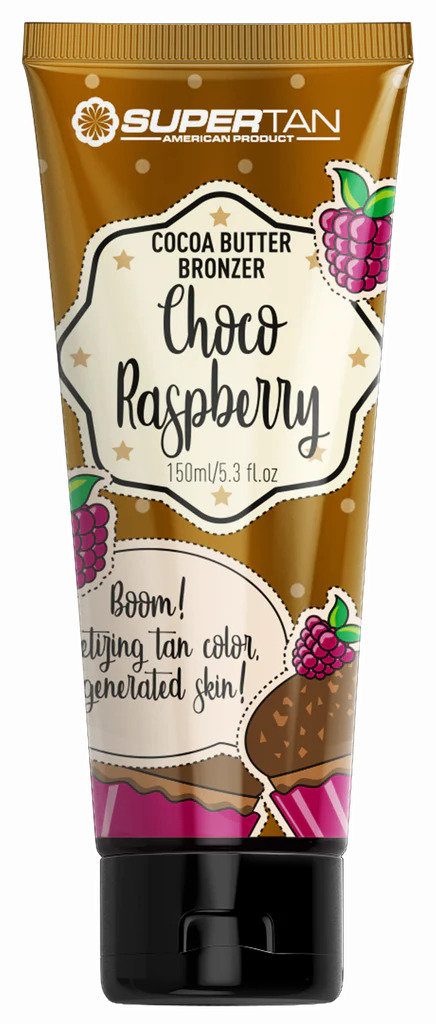 Supertan Choco Raspberry, Bronzer Kakaowy, 150ml