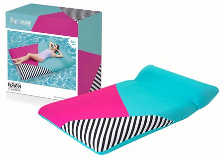 Bestway Leżak dmuchany 43305 EXTRAVA TKANINA PŁYWAK 200 x 129 cm turkus