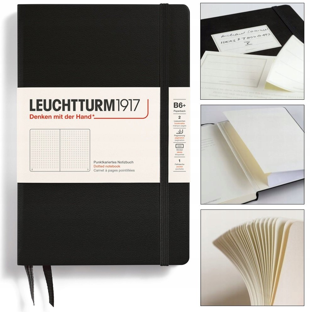 LEUCHTTURM1917 Notatnik Notes Twardy B6 Kropka