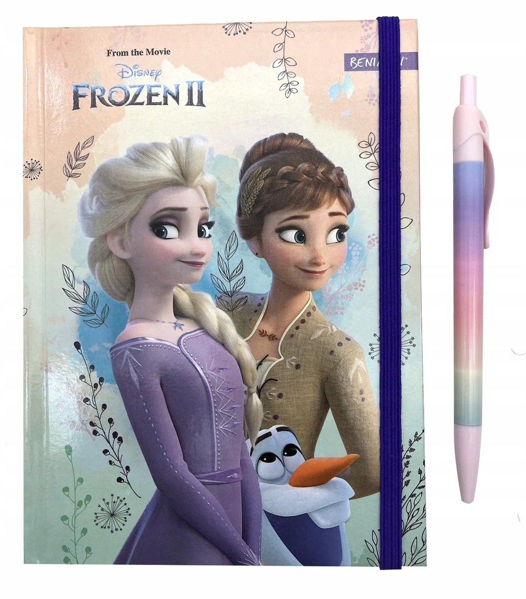 Pamiętnik z długopisem Frozen II