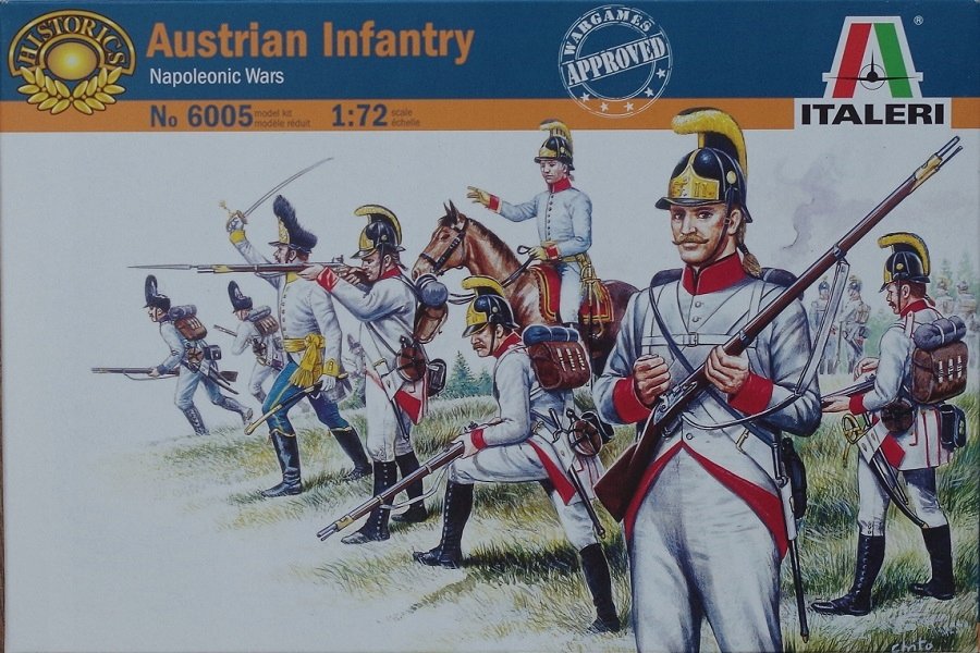 Italeri Austrian Infantry (Napoleonic Wars) 6005