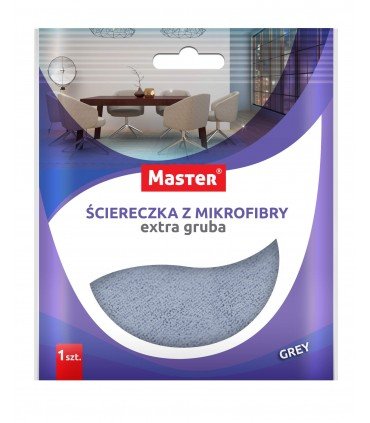 Ściereczka Z Mikrofibry Extra Gruba Grey 40X40cm