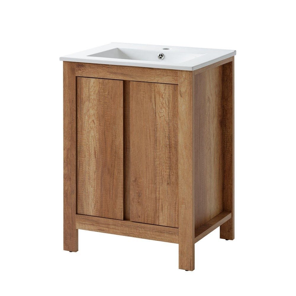 Szafka z umywalką 60 cm Classic Oak