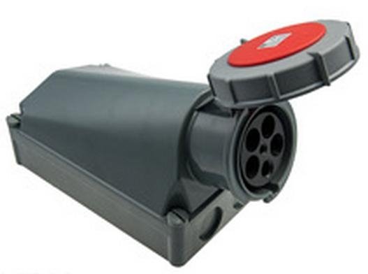Pawbol Gniazdo siłowe stałe 125A 400V 5p IP67 B.1911