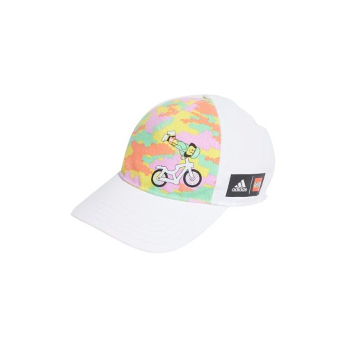Czapka z daszkiem Adidas x LEGO młodzież dzieci HT6364