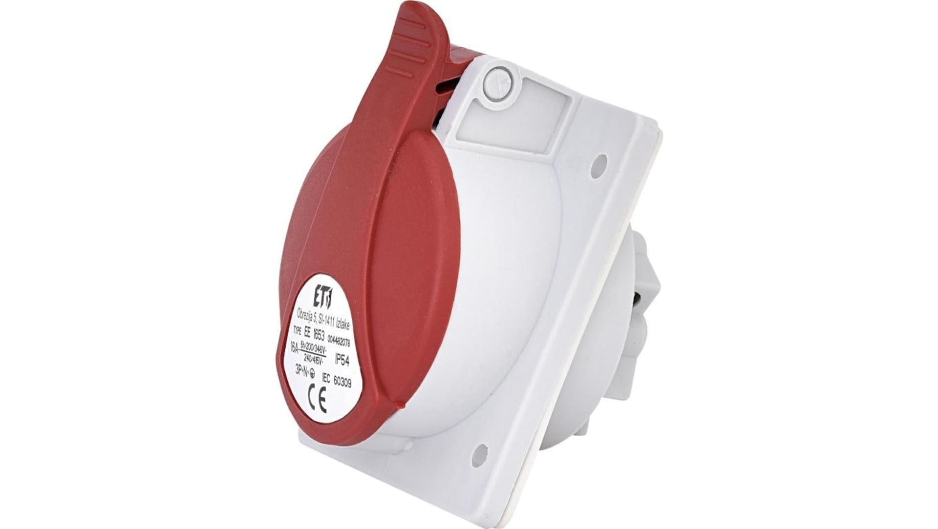 Gniazdo tablicowe 16A 400V 3P+N+PE IP54 ETICEE EE 1653 004482078