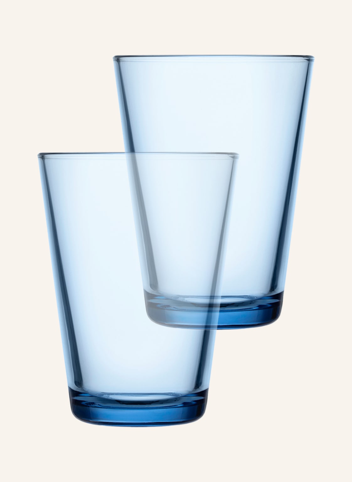 Iittala Szklanki, 2 Szt Kartio blau